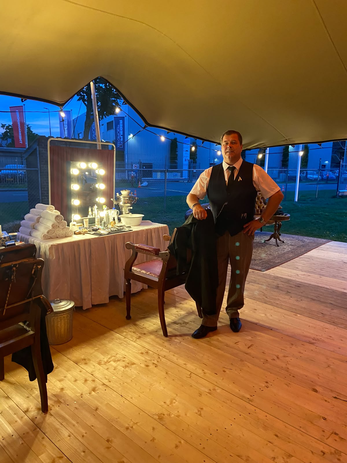 Ray op locatie